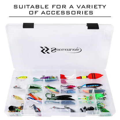 Souguayilang Clear Plastic Tackle Box