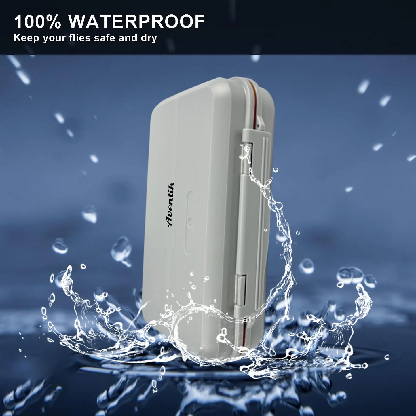 Aventik Waterproof Two-Sided Fly Box