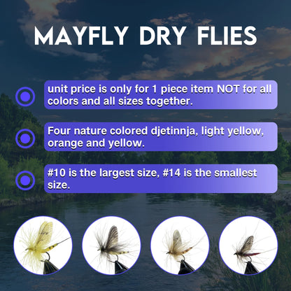 Riverruns Mayfly Super Sturdy Flies