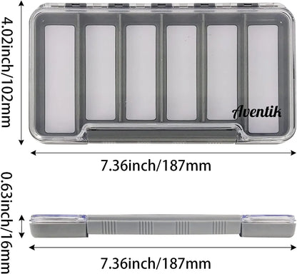 Aventik Waterproof Foam Fly Box