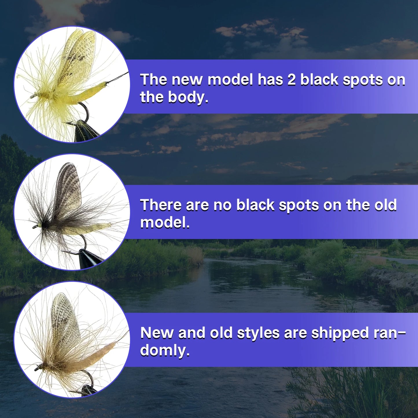 Riverruns Mayfly Super Sturdy Flies