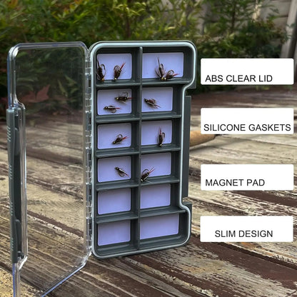 Aventik Waterproof Foam Fly Box