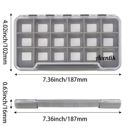 Aventik Waterproof Foam Fly Box