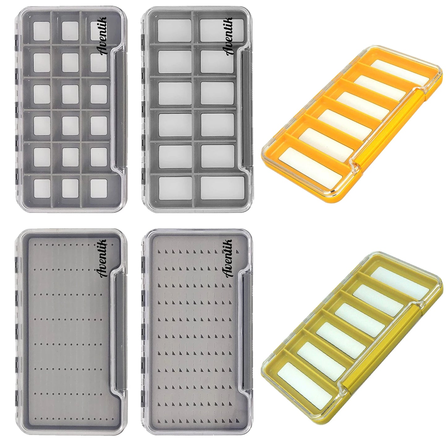 Aventik Waterproof Foam Fly Box